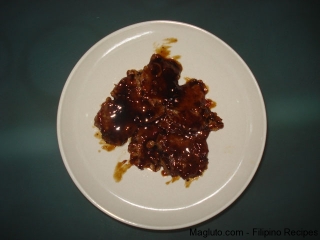 Pinoy Style Beef in Black Pepper Sauce                            