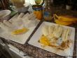 Filipino Turon (Fried Banana Roll)                              