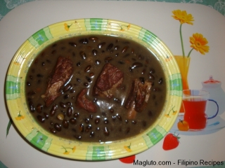 Black Beans with Pork    