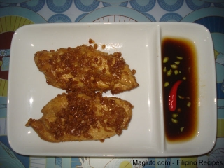 Pinoy Style Garlic Chicken                      