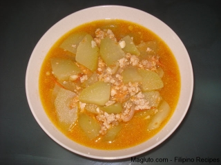 Filipino Ginisang Sayote                          