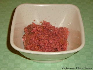 Sauteed Shrimp Paste (Ginisang Bagoong Alamang)                       