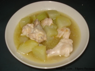 Filipino Recipe Tinola                       