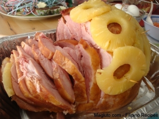 filipino-recipe-brown-sugar-glazed-ham-with-pineapple8