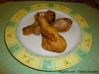 Fried Chicken Legs (Pritong Manok)