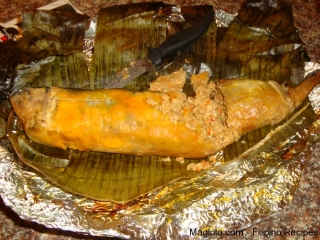 Stuffed Milkfish (Rellenong Bangus)