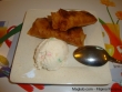 Filipino Turon (Fried Banana Roll with Ice Cream)