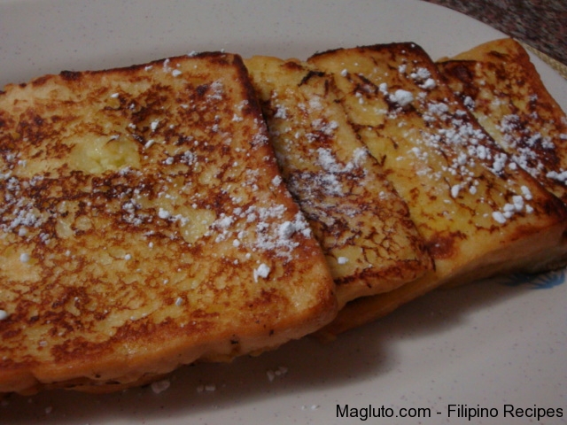 Filipino Recipe French Toast Magluto Com Filipino Dishes Recipes