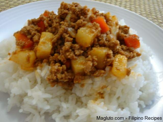 Beef Giniling (Filipino Picadillo)