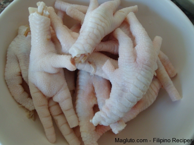Filipino Recipe Adobong Paa ng Manok (Chicken Feet Adobo) « Magluto.com